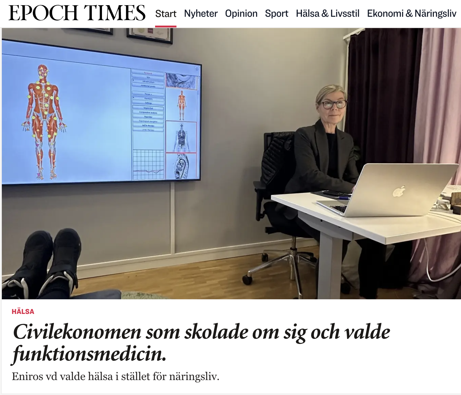 Epoch Times om Neokliniken 2025-06-28