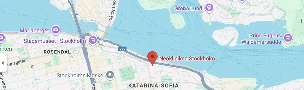 Karta Stockholm Neokliniken