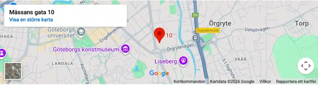 Karta Göteborg