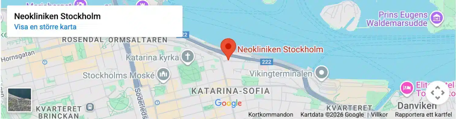 Karta Neokliniken Stockholm Google Maps