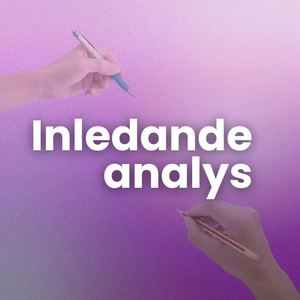 Inledande analys