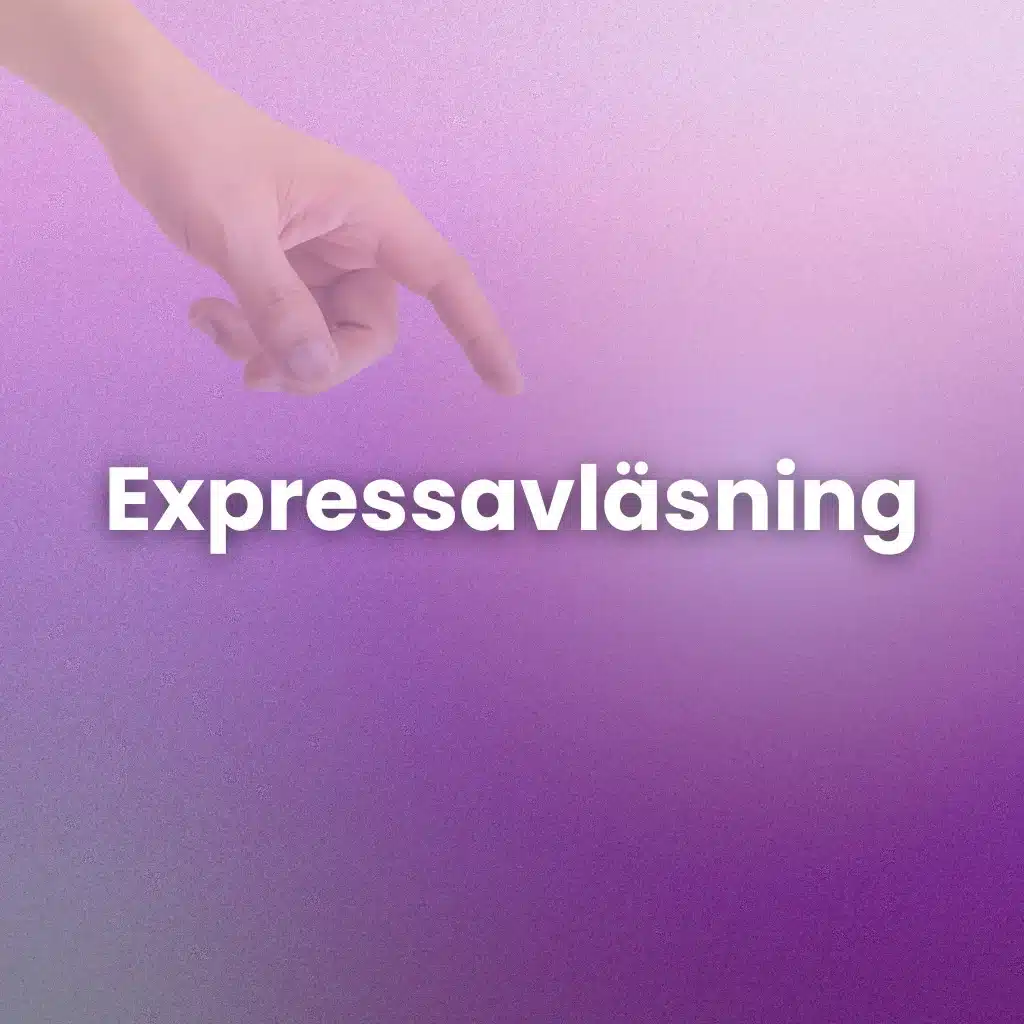 Expressavläsning